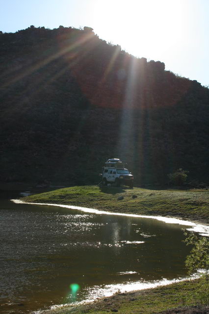 Camping Spot Hackberry Canyon